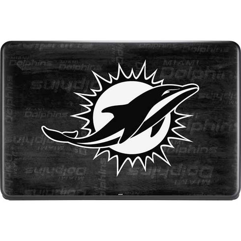 NFL Miami Dolphins Black & White Google Pixelbook Go Skin